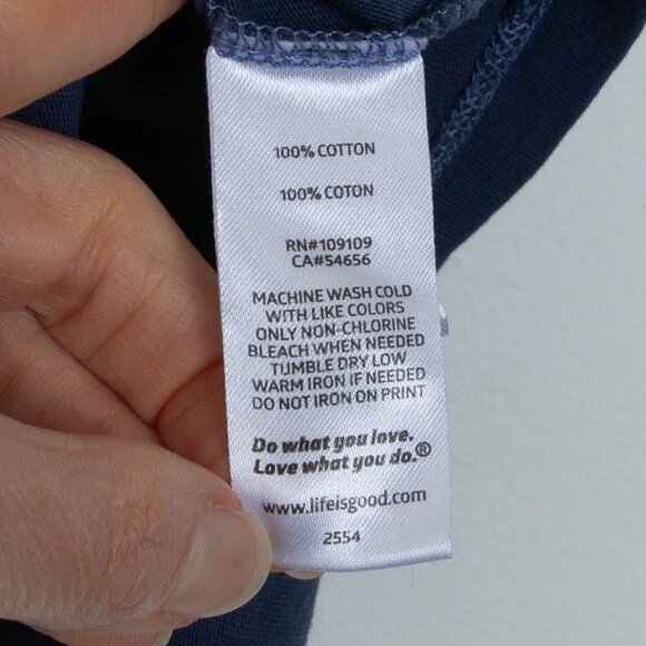 Life Is Good Womens Crusher Clover Graphic T Shirt Size M Short Sleeve V Neck - Picture 5 of 6